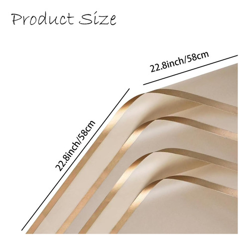 2024 20 Hojas Papel Coreano For Ramos Bouquet Floral