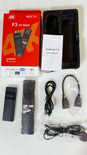 Tv-box Stick Mx10-f3, Wifi 6, Android 13, 2,4/5g, Dual