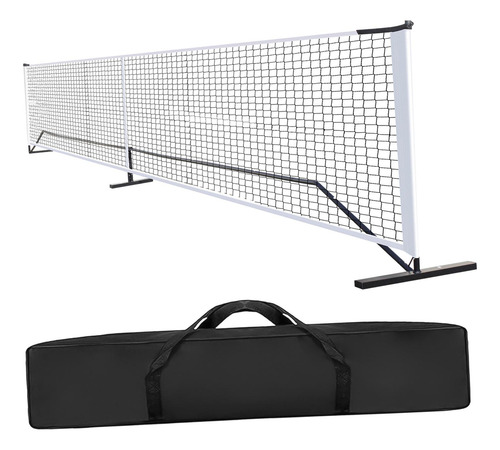 Juego De Red De Pickleball Portátil, Red Deportiva De Negro