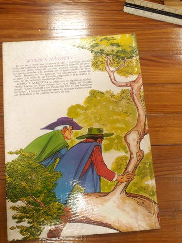 Los Hijos Del Capitán Grant. Disney Clásicos Ilustrados 1973 (Usado)