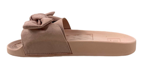 Imagem 4 de 7 de Sandália Chinelo Feminino Slide Moleca Laço