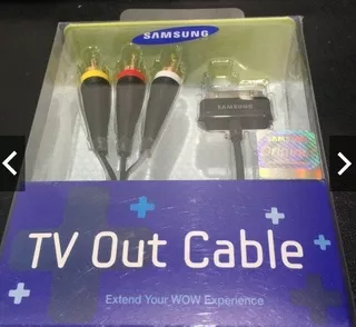Tv Out Cable Av Línea De Video Galaxy Tab P1000