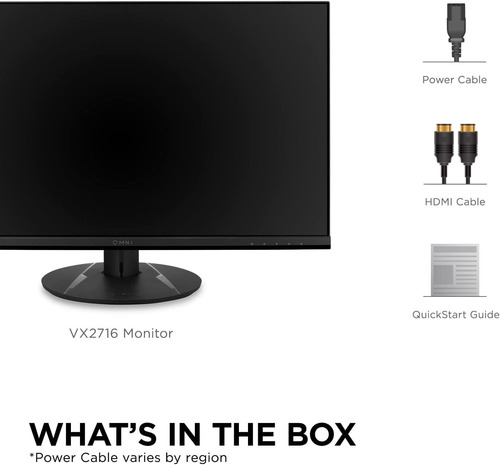 Viewsonic Omni Vx2716 Monitor De 27 1080p 1ms 100hz Ips