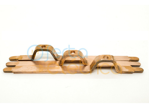 Derivação De Cobre Fase R/s/t 35a 12cm Cobre Nu 1000un Mceig