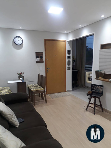 Imagem 7 de 15 de Apartamento Á Venda 2 Quartos, Sacada, 1 Vaga De Garagem - Cotia - Lm392