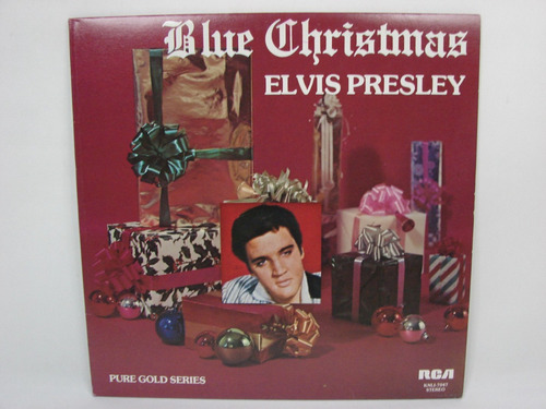 Vinilo Elvis Presley Blue Christmas 1976 Ed. Canadá