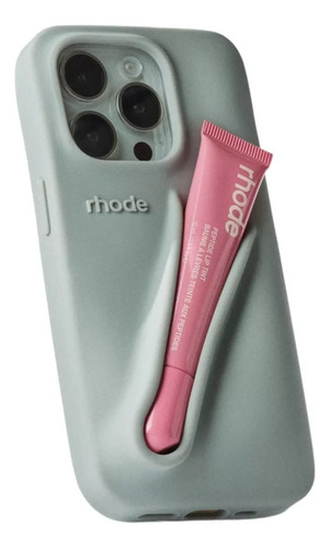 Funda Rhode Case Iphone 14 Pro Max Color Gris Lisa Gris Liso
