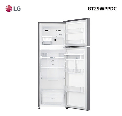 Heladera LG Dispensador Inox Gt29 272 Lts Platinum Silver