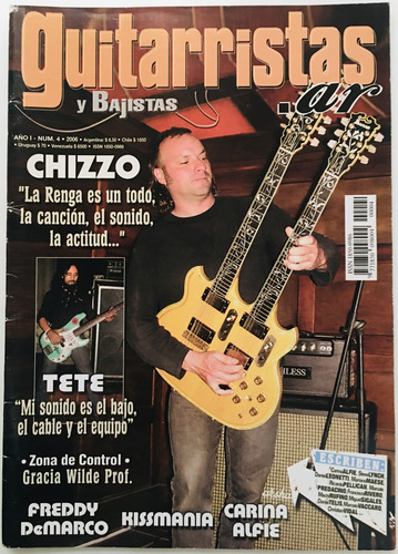 Revista Guitarristas Y Bajistas # 1-2-4 (Usado)
