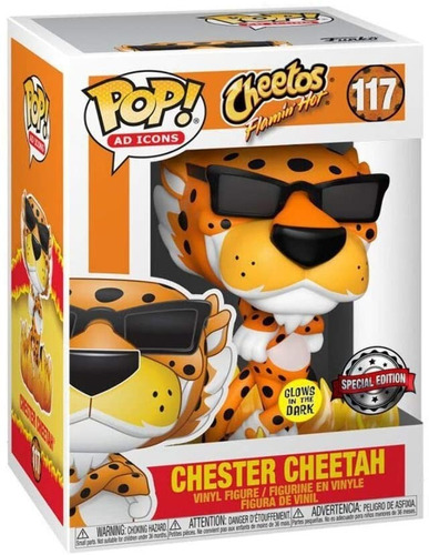 Funko Chester Cheetos #117 Glows In The Dark Special Edition