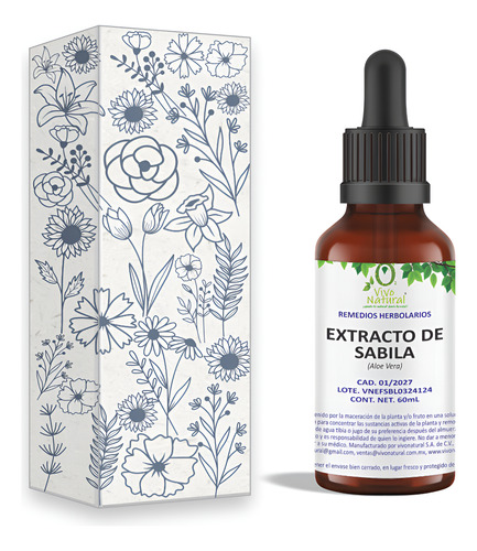 Extracto De Sábila 60ml Vivonatural