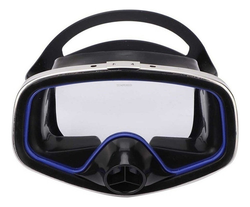 De Visor Máscara De Buceo Profesional Con Válvula Nasal