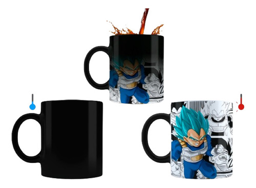 Taza Magica Dragon Ball Z 1pz Anime Varios A Elegir 