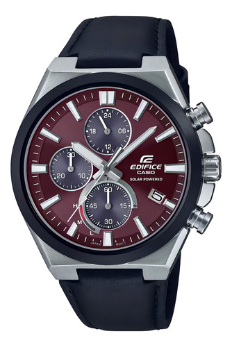 Relógio masculino Casio Edifice EQS950BL-5avudf preto