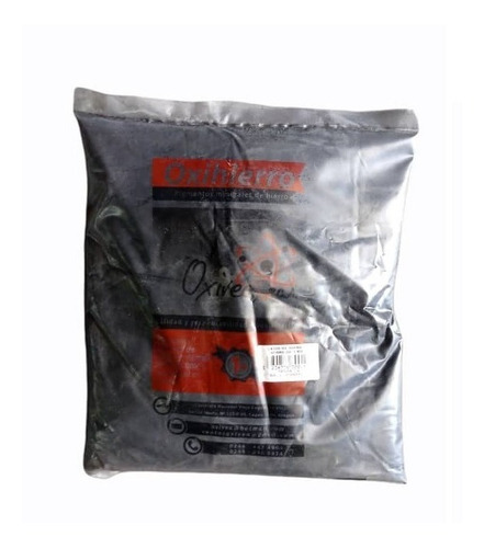 Oxido De Hierro Negro Empaque 1kg Pigmento Pisos Oxivea