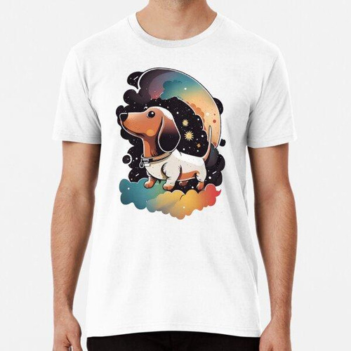 Remera Astro Dog Dachshund Space Dachshund Astronaut Dog Ast