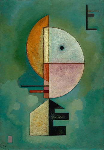 Imagem 1 de 1 de Poster Wassily Kandinsky 60x90cm Foto Decoração Obra Upward