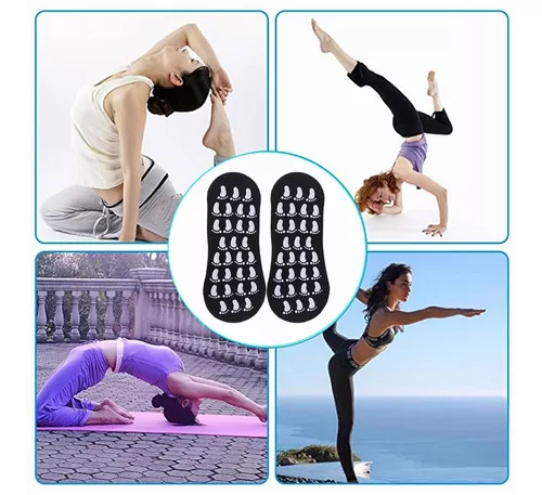 Calcetines De Yoga Antiderrapantes Pilates Danza 2 Pares