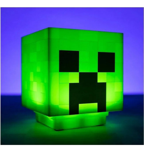 La Lámpara De Creeper En Minecraft