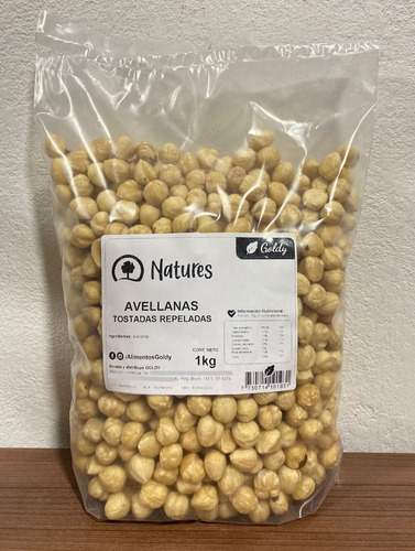 Avellanas Tostadas Con Sal - Excelente Calidad - 500g Envio