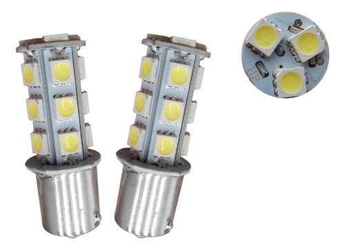 Foco Automotriz 18 Leds 1156  Estrobo Ds