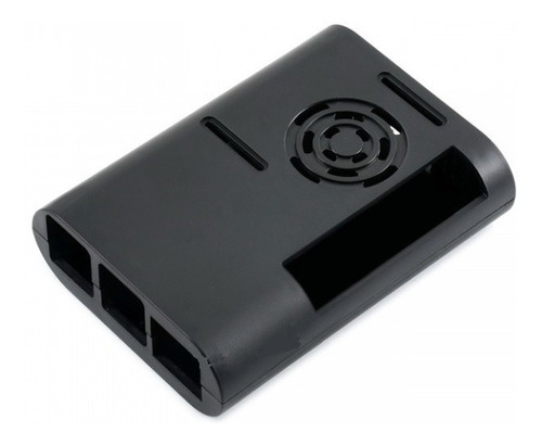 Case Black Para Raspberry Pi 4