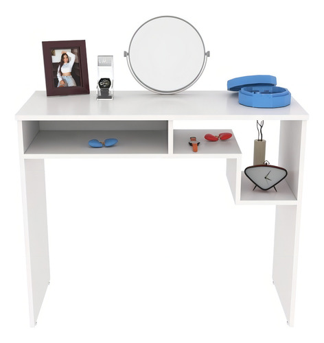Escritorio AFA Muebles Arezzo melamina de 90cm x 75cm x 40cm blanco