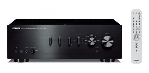 Yamaha Black Integrated Amplifier 