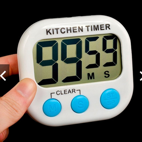 Timer Temporizador Cocina Laboratorio 99min 59seg Progresivo
