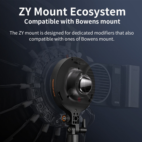 Luz Led Para Estudio De Vídeo Zhiyun Molus X100 Pro De 100 W