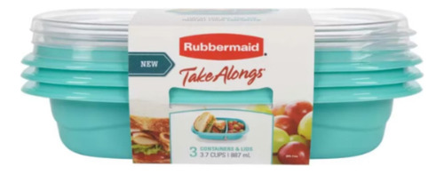 Herméticos Takealongs Snack To Go Rubbermaid® 887ml