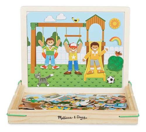 Juego De Madera Con Imágenes Magnéticas A Juego De Melissa &