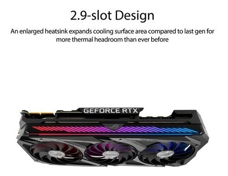 Imagen 2 de 6 de Asus Geforce Rtx 3090 Republic Of Gamers Strix Gaming Oc
