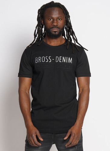 Remera Bross Denim Relieve