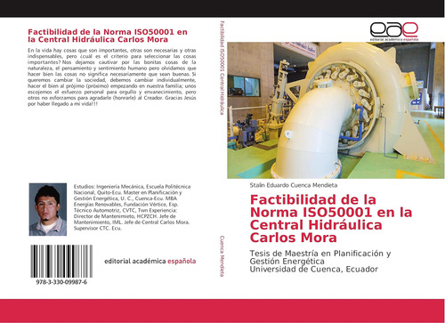 Libro: Factibilidad De La Norma Isoen La Central Hidráulica 