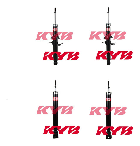 Kit 4 Amortiguadores Nissan 370z 2009-2010-2011-2012 Kyb