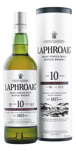 Whisky Laphroaig Islay Single Malt 10 Años