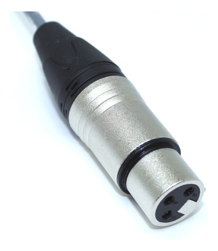 Multicabo Cabo 8 Vias Xlr Fêmea Para P10 1 M Ligar Powerplay