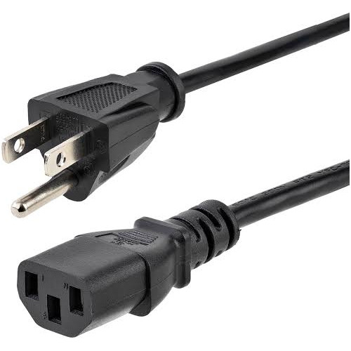 Lote De 50 Cables De Poder Ac Para Impresora O Pc ..nuevos. (Usado)