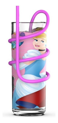 Vaso Infantil Con Sorbete Exterior Minnie Lol Peppa Pig Princesas