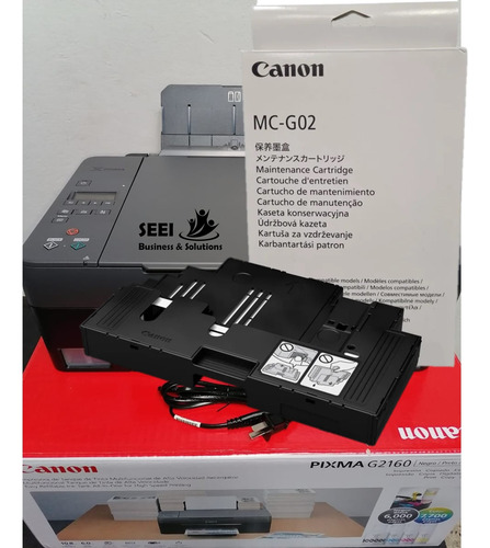 Cartucho Mantenimiento Canon Mc-g02 Impresoras G2160 G3160
