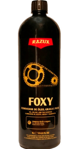 Foxy Limpa Corrente E Motor Tira Piche Óleo Graxa Razux 1l