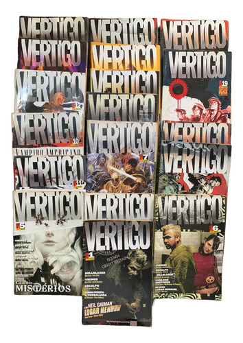 Coleção De Quadrinhos Vertigo - Panini - 18 Volumes - Hq (usado), 2010 Português, Capa Mole - Aproveite Para Completar Sua Coleção (Usado)