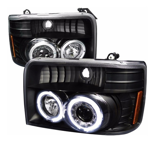 Ford F150 Bronco 1992 1996 Faros Ojo Angel Led 1993 1994