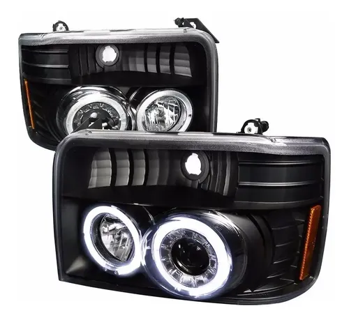 1989 1990 1991 1992 1993 1994 1995 1996 Ford Bronco F150 F250 F350 Negro Faros traseros para cola Lámparas Par