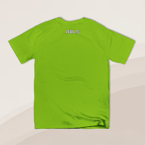 Playera Snoopy Peanuts 02 Surf Infatil Unisex