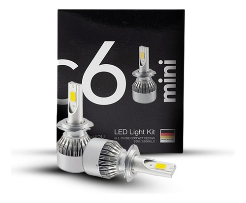 Kit Cree Led H1 H3 H4 H7 H11 H27 9005 9006 C6 16000 