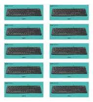 Comprar Kit Combo Cu002F10 Teclados Logitech K120 Qwert Portugues Brasil