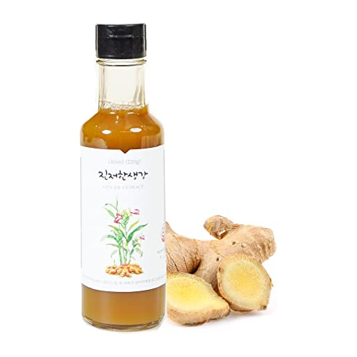 Jarabe De Esencia De Jengibre 300 Ml (10,1 Oz) Para Bebidas,