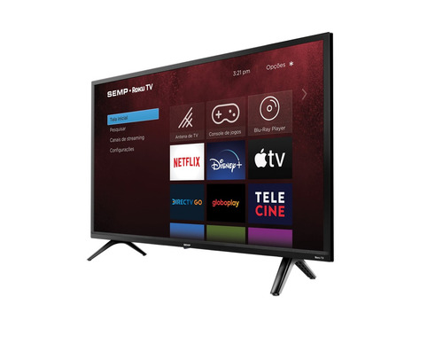 Imagem 6 de 6 de Smart Tv 32 Semp Roku R5500 Led Hd 3 Hdmi 1 Usb Wi-fi